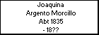 Joaquina Argento Morcillo