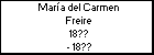 Mara del Carmen Freire