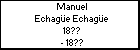 Manuel Echage Echage