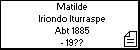 Matilde Iriondo Iturraspe