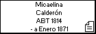 Micaelina Caldern