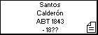 Santos Caldern
