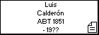 Luis Caldern