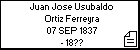 Juan Jose Usubaldo Ortiz Ferreyra