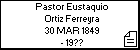 Pastor Eustaquio Ortiz Ferreyra