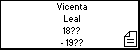 Vicenta Leal