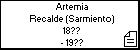 Artemia Recalde (Sarmiento)