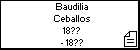 Baudilia Ceballos