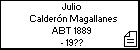 Julio Caldern Magallanes