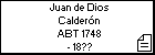 Juan de Dios Caldern