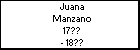 Juana Manzano