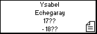 Ysabel Echegaray