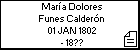 Mara Dolores Funes Caldern
