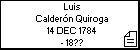 Luis Caldern Quiroga
