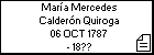 Mara Mercedes Caldern Quiroga