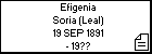 Efigenia Soria (Leal)