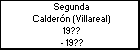 Segunda Caldern (Villareal)