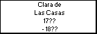 Clara de Las Casas