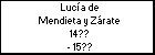 Luca de Mendieta y Zrate