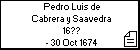 Pedro Luis de Cabrera y Saavedra