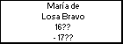 Mara de Losa Bravo