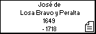 Jos de Losa Bravo y Peralta