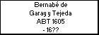 Bernab de Garay y Tejeda