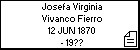 Josefa Virginia Vivanco Fierro