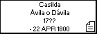 Casilda vila o Dvila