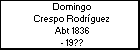 Domingo Crespo Rodrguez