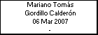 Mariano Toms Gordillo Caldern