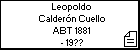 Leopoldo Caldern Cuello